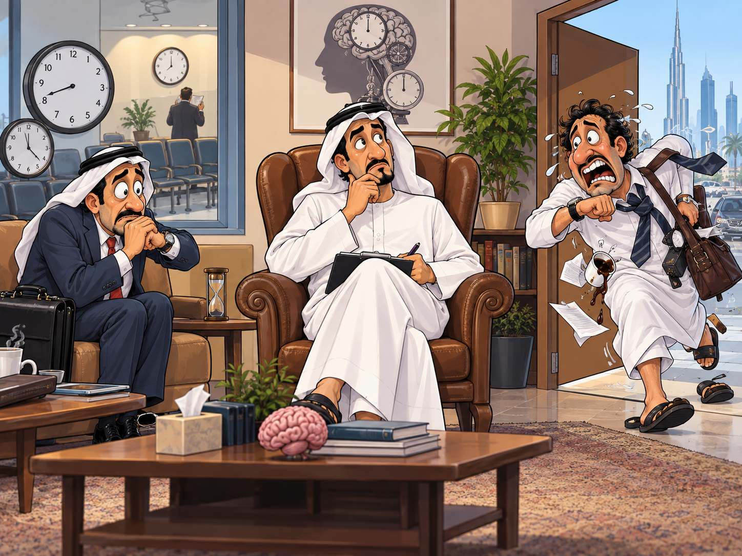 مرض التبكير والتأخير في المواعيد