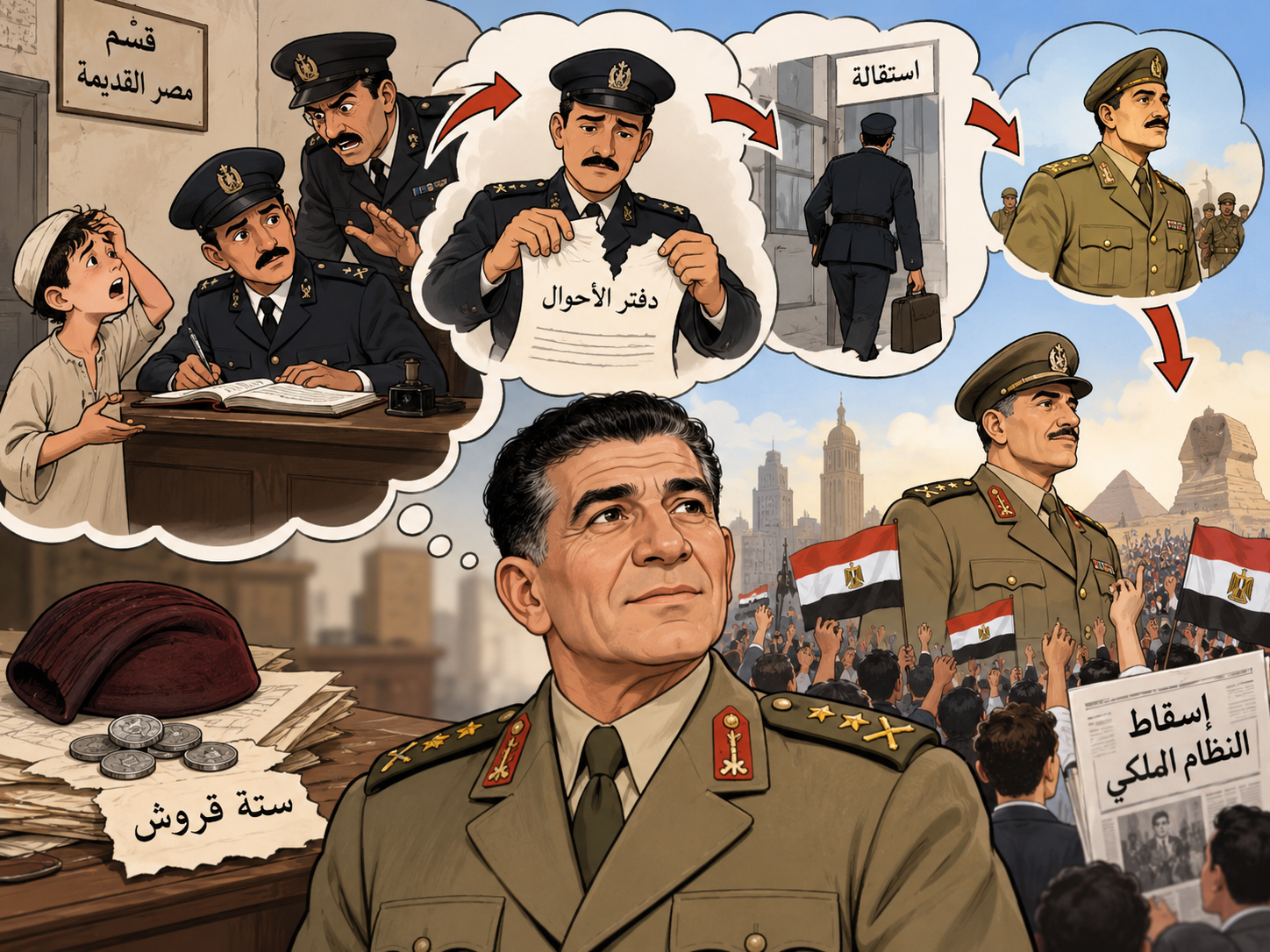ستة قروش غيّرت التاريخ